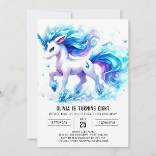 Barnyard Kids Horse Birthday Invitation