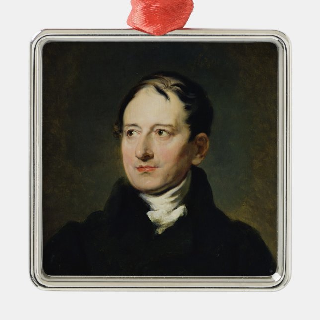 Baron Francois Pascal Simon Gerard Metal Ornament (Front)