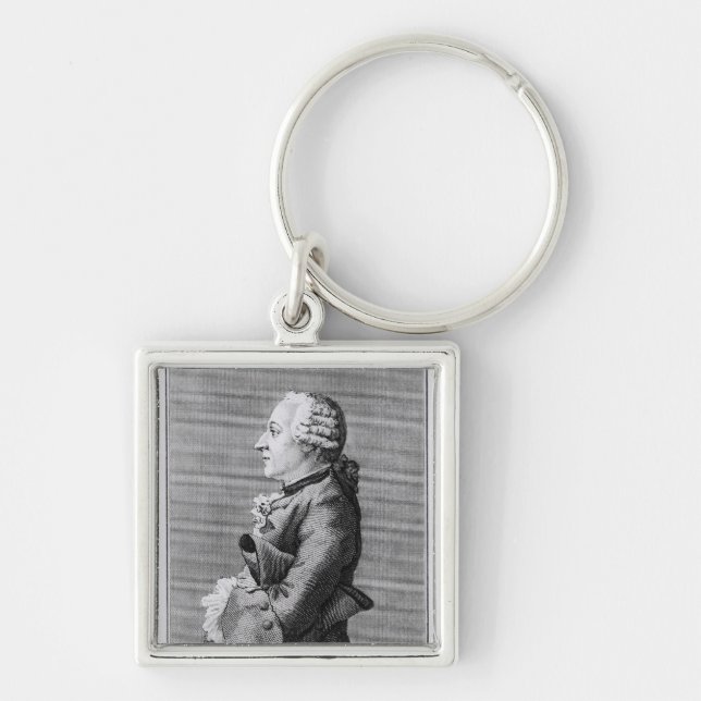 Baron Friedrich Melchior Grimm Keychain (Front)