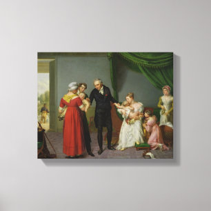 Baron Jean Louis Alibert Canvas Print