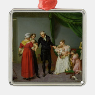 Baron Jean Louis Alibert Metal Ornament