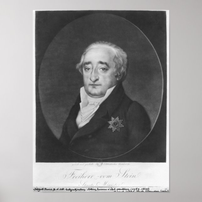 Baron Karl von Stein Poster (Front)