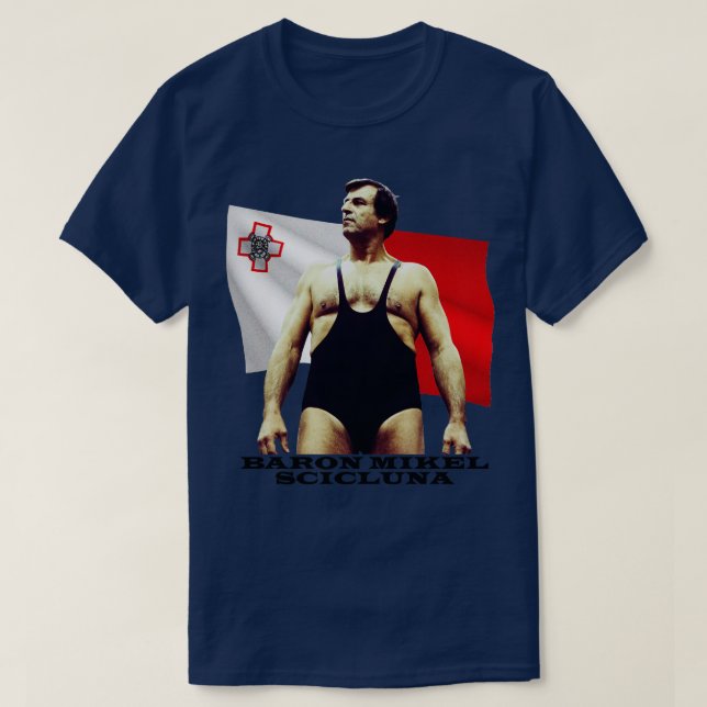 Baron Mikel Scicluna T-Shirt (Design Front)