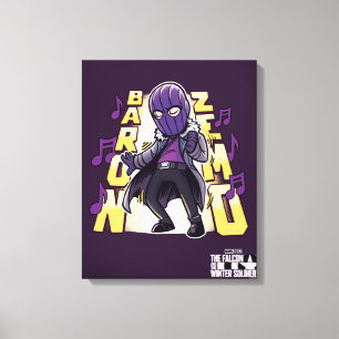 Baron Zemo Dance Groove Canvas Print