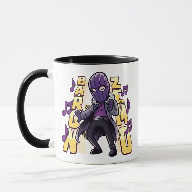 Baron Zemo Dance Groove Mug (Left)