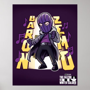Baron Zemo Dance Groove Poster