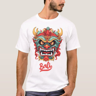 Barong Mask From Bali T-Shirt