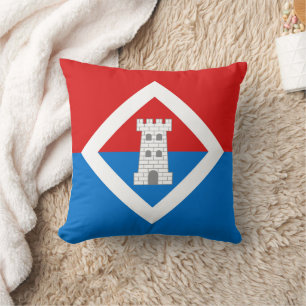 Barony of Caer Mear Populace Badge Throw Pillow