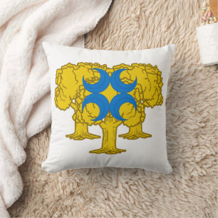 Barony of Gyldenholt Populace Badge Throw Pillow