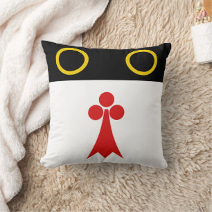 Barony of Naevehjem Populace Badge Throw Pillow