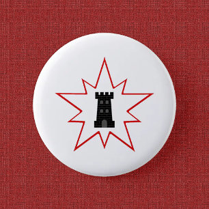 Barony of Northkeep Populace Badge 2 Inch Round Button