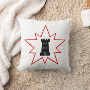 Barony of Northkeep Populace Badge Throw Pillow