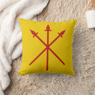 Barony of Red Spears Populace Badge Jeter Oreiller