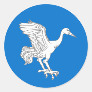 Barony of Sentinels' Keep Populace Badge Classic Round Sticker