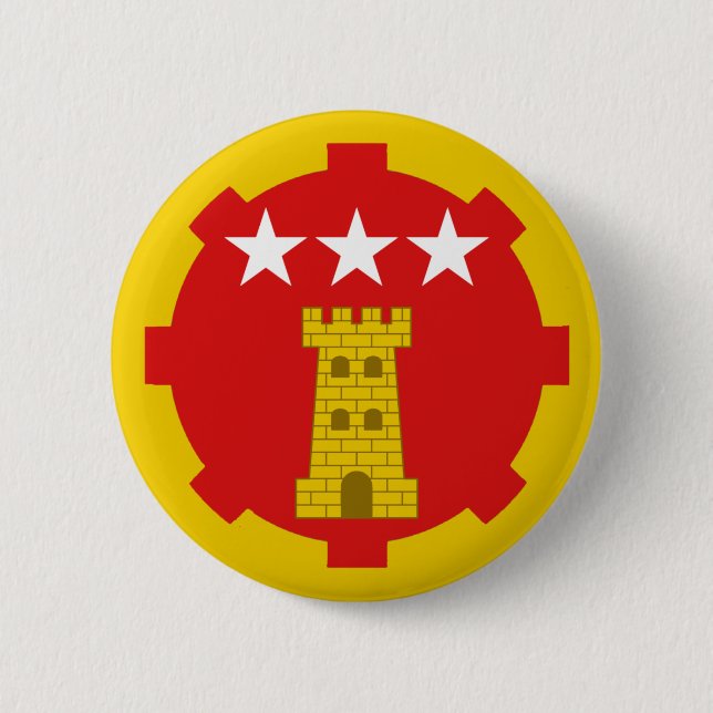 Barony of Southron Gaard Populace Badge 2 Inch Round Button (Front)