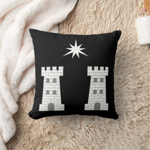 Barony of Stargate Populace Badge Throw Pillow