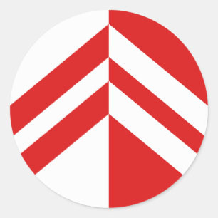 Barony of the Eldern Hills Populace Badge Classic Round Sticker