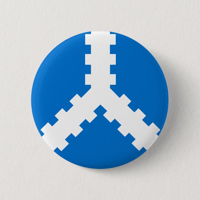 Barony of Twin Moons Populace Badge Button (Front)