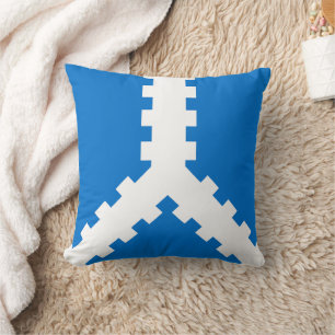 Barony of Twin Moons Populace Badge Throw Pillow