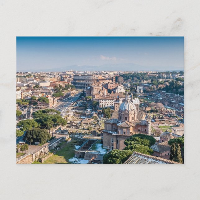 Baroque & Ancient Rome Postcard (Front)