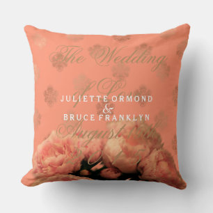 Baroque And Peonies - Pillow
