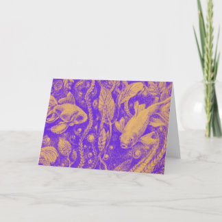 'Baroque Aquarium' - Thank You Card