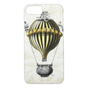 Baroque Balloon Black Yellow iPhone 8/7 Case