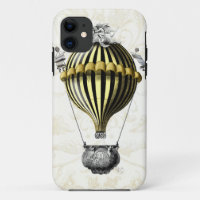 Baroque Balloon Black Yellow