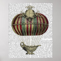 Baroque Balloon with Clock