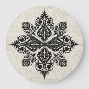 Baroque Beauty Large Clock