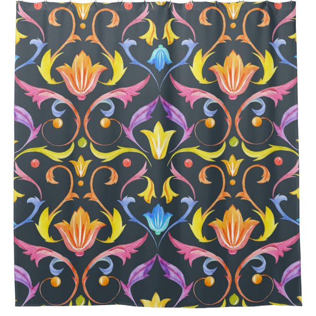 Baroque Brightness: Colourful Vintage Charm. (Front)