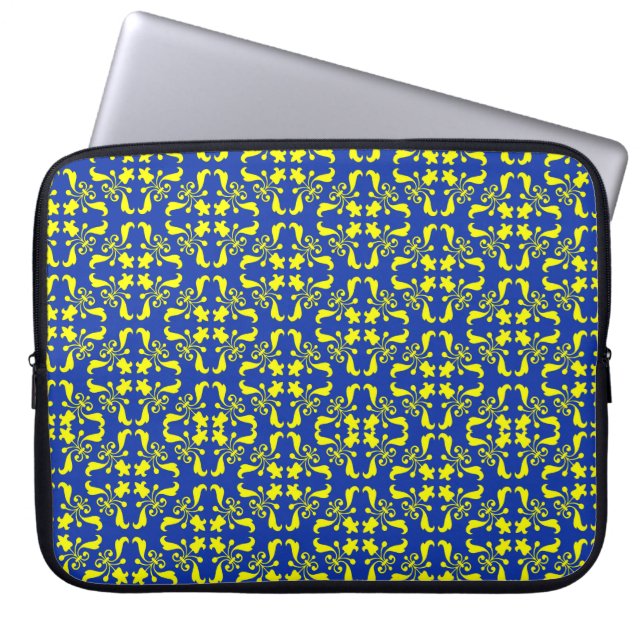Baroque Damask #7 @ Sonoletre Laptop Sleeve (Front)