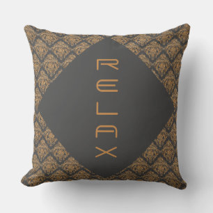 Baroque Damask - Coussin