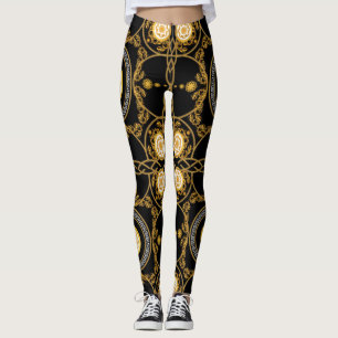Baroque Design Leggings