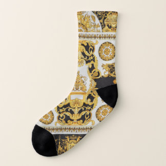 Baroque design socks