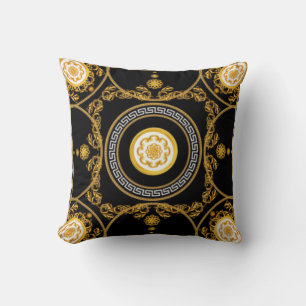 Baroque Design Throw Pillow