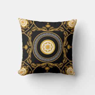 Baroque Design Throw Pillow