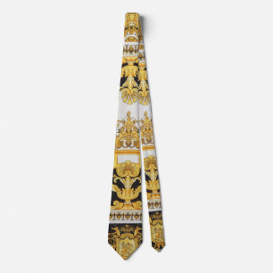 Baroque design tie