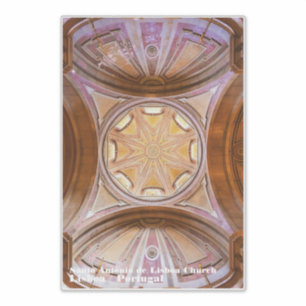 Baroque dome of the Santo Antonio de Lisboa Church