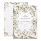 Baroque Elegance Wedding Frame Invitation