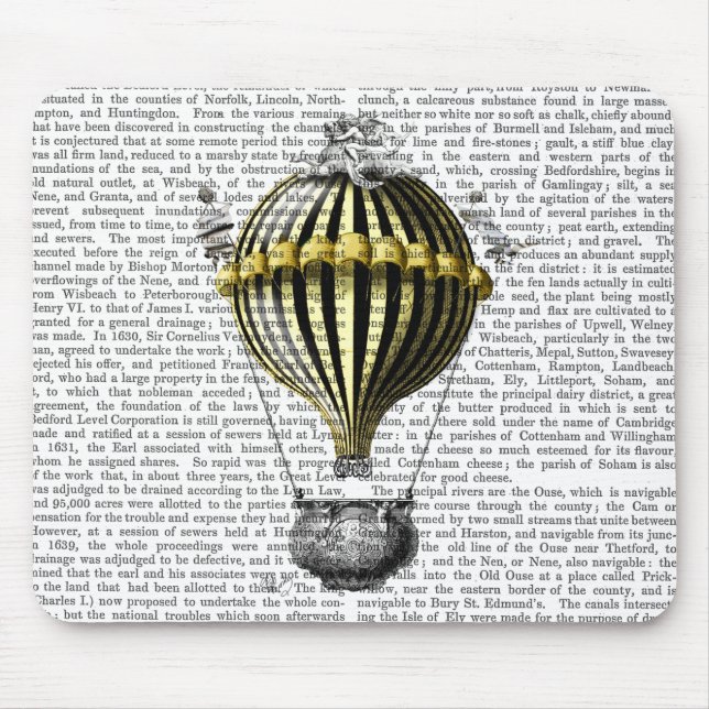 Baroque Fantasy Balloon 3 Mouse Pad (Front)