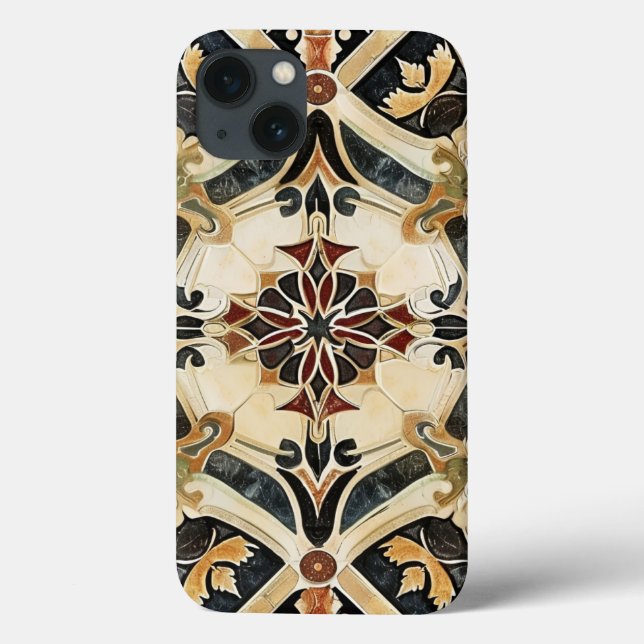 Baroque Floral Harmony Case-Mate iPhone Case (Back)