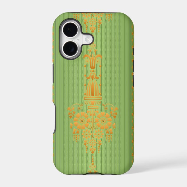 Baroque floral pattern with border V2020 (Back)