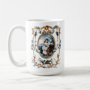 Baroque Floral Vignettes by Jean-Baptiste Huet Coffee Mug