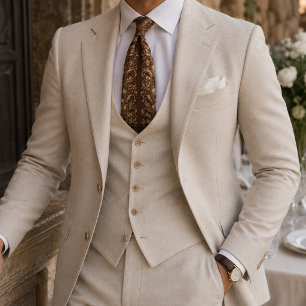 Baroque Flourish Elegance Tie