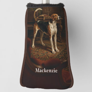 Baroque Foxhound Personalized Golf Head Cover