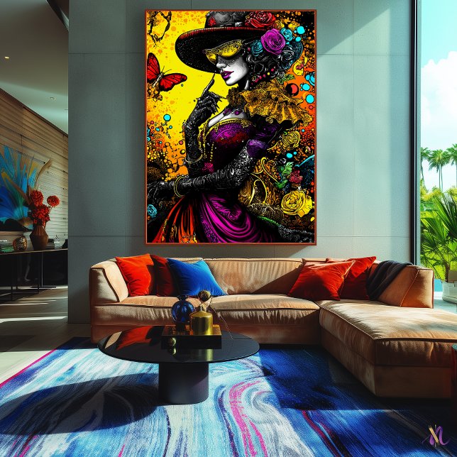 Baroque Gothic Elegance – Mysterious Victorian Poster (Creator Uploaded)