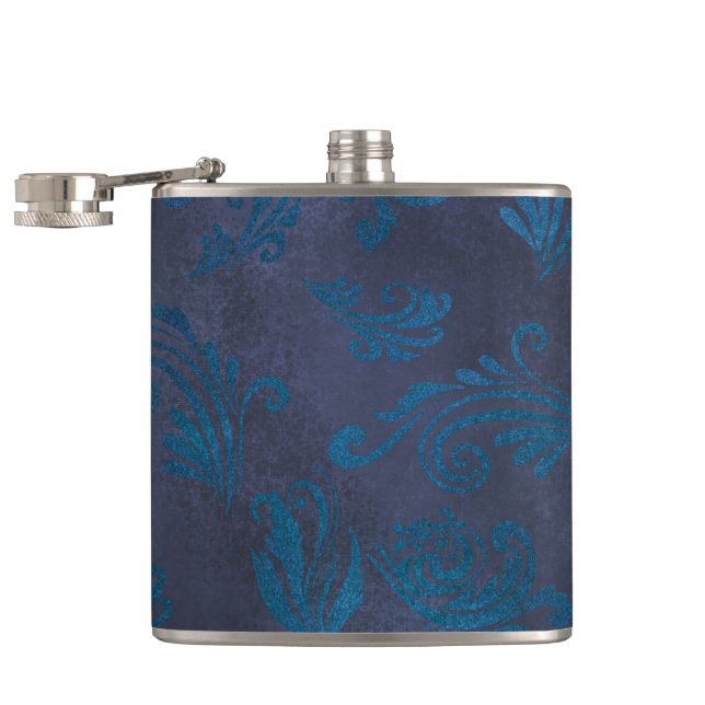 baroque hip flask (Opened)