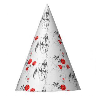 Baroque Horse Party Hat