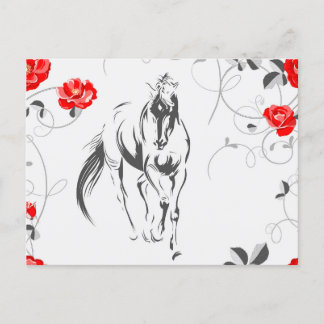 Baroque Horse Postcard
